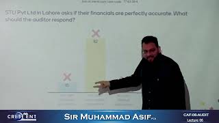 CAF 8 Sir Asif Lecture 06 [upl. by Aerdnaz]