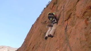 Rock Climbing in Morocco  Taghia  Paroy de les Sourges  La belle et el Berbere [upl. by Emalia]