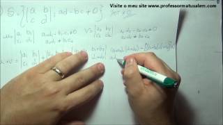 Álgebra Linear  2  4  subespaço vetorial  exercício resolvido 13 [upl. by Yrreiht]