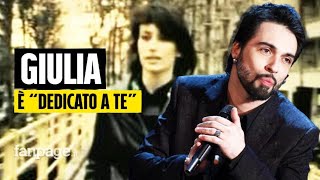 Morta Giulia protagonista della canzone Dedicato a te de Le Vibrazioni il messaggio di Sarcina [upl. by Nallid]