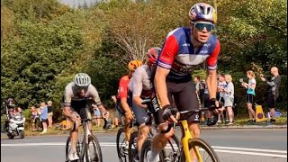 Cycling Tour of Britain Stage 8 Cowbridge and Caerphilly Mountain 10 September 2023 [upl. by Konstanze995]