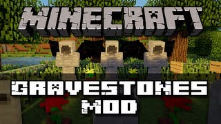 Minecraft Gravestones Mod [upl. by Gagnon]