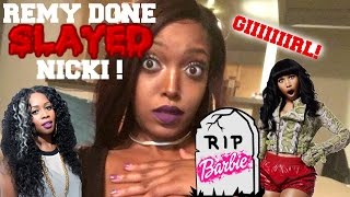 Remy Ma Disses Nicki Minaj  Shether Reaction  Explicit Content  Chesica812 [upl. by Scholem]