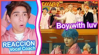 El Regreso de BTS  Reacción Boy with luv Vocal Coach Reacciona comeback  Vargott [upl. by Nnylak114]