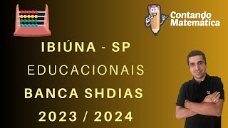 Concurso de Ibiúna  Cargos Educacionais  Banca SHDIAS [upl. by Hephzipa56]