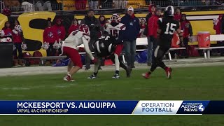 Aliquippa beats McKeesport in 4A championship [upl. by Aniela489]