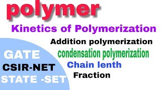 kinetics of polymer 3 [upl. by Steel]