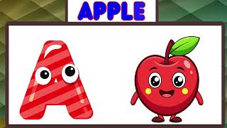 ABC Phonics Song  English Alphabet Learn A to Z  ABC Song  Alphabet Song  kidsvideo abc [upl. by Rigby]