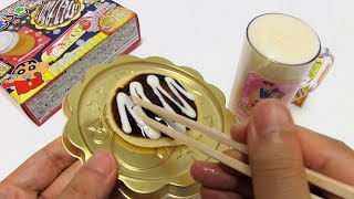 DIY Japanese Candy 228 Shinchan Okonomiyaki amp Fake Beer Set DIY Candy [upl. by Bigford]