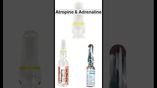 Difference between Atropine amp AdrenalineUse eyehealth eyes heart [upl. by Anwahsad]