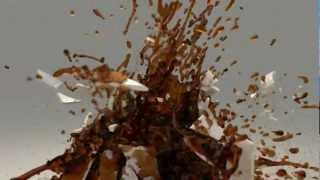 Blender VFX  Coffee Cup Shattering FullHD [upl. by Karlens830]