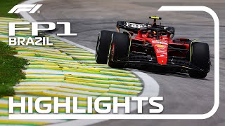 FP1 Highlights  2023 Sao Paulo Grand Prix [upl. by Zoie639]