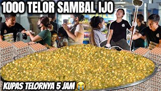 MASAK SAMPAI MALAM 1000 TELOR SAMBAL IJO MICINNYA 5 KILO [upl. by Eniawtna]