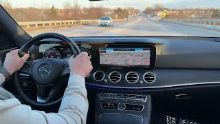 2018 MercedesBenz E400 4Matic Wagon  Test Drive Video [upl. by Reld]