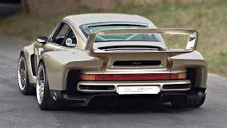 NEW Singer DLS Turbo INSANE Sounds  Straight Piped 700HP FlatSix  Modern Looking Porsche 935 [upl. by Cob]