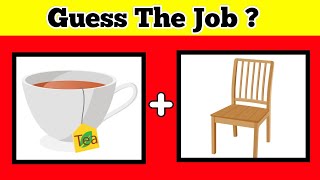 Guess the Job from Emoji Challenge  Hindi Paheliyan  Riddles in Hindi [upl. by Nnaeel]