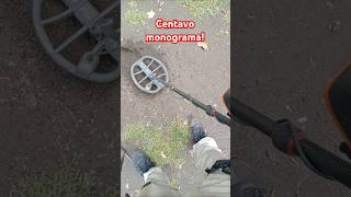 Centavo monograma 🤩 mendozadetector metaldetecting hallazgos deteccion [upl. by Aret]