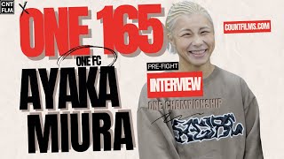 Ayaka Miura ONE 165 PreFight Interview [upl. by Sisely]