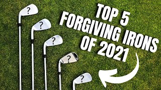 Top 5 Forgiving Irons For Mid to High Handicappers of 2021 [upl. by Enoitna]