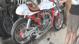 GL 100 w engine new version 600cc 3 cylinder start up [upl. by Notlit]