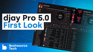 Algoriddim djay Pro 50 First Look  Beatsource Tech [upl. by Rosenkranz]