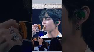 It looks like an advertisement 🤭 Kim teahyung took tea kimtaehyung [upl. by Ebberta376]