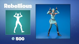 Rebellious  Fortnite Emote [upl. by Iahk]