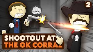 Shootout at the OK Corral The Showdown  US History  Part 2  Extra History [upl. by Idnek]