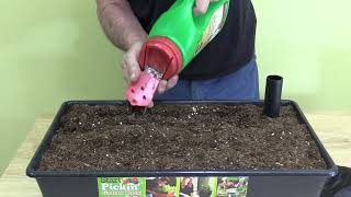 The Start Pickin SelfWatering Raised Bed Grow Box  A Product Demo [upl. by Nylirac]