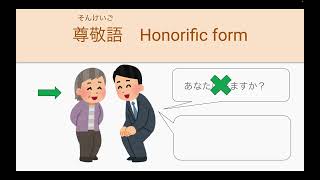 【日本語にほんご】【Japanese】【中級】【Intermediate】敬語１−① 尊敬語（一般動詞） Honorifics [upl. by Bortman837]