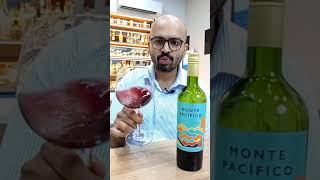 Monte Pacifico Merlot  Wine review India [upl. by Argyres974]