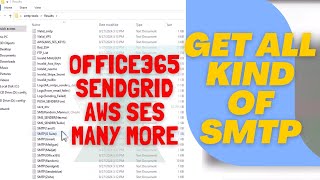 How To Get Aws Ses Office365 Gsuite Sendgrid amp All Kind Of SMTP [upl. by Nnayram]