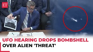 US Congress hearing on UFOs drops bombshell Witnesses testify about secret footage of a white orb [upl. by Llenaj420]