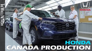 Honda Production in Canada [upl. by Herman524]