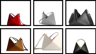 Incredible Triangle Bags For Womens Designs  Unique amp Stylish Ideas  Bags Designs amp Ideas bags [upl. by Melitta673]