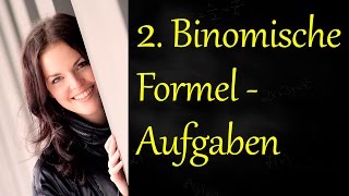 2 Binomische Formel Aufgaben [upl. by Carbrey80]