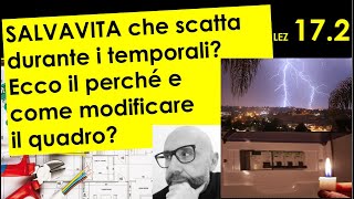 172 Salvavita che scatta durante i temporali Ecco il perché e come modificare il quadro elettrico [upl. by Osber]