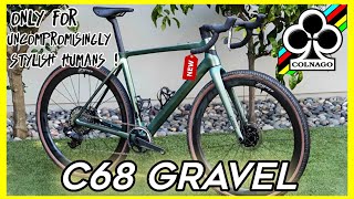 Colnago introduces the new C68 Gravel 2024  handmade carbon bike [upl. by Modnar]