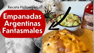 🎃 ¡Empanadas Fantasma para Halloween 👻 Sabor Argentino con Estilo Terrorífico 🖤 [upl. by Sullivan]