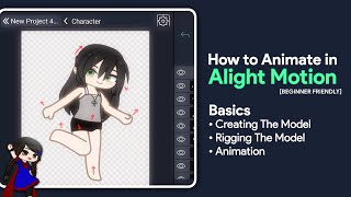 BEGINNER FRIENDLY How to Animate A Character in Alight Motion Full Tutorial  Check Description [upl. by Cioffred163]