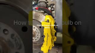 2006 lambo headlight bulb change automobile mercedesgl gl350 mechanic mercedeslamborghini [upl. by Nirrek]