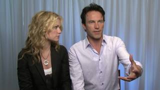 Anna Paquin Stephen Moyer Talk True Blood [upl. by Atlee]