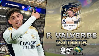 Review Federico Valverde 24TOTS FC ONLINE  Công thủ toàn diện  Review 24TS  KaD Minh Nhựt [upl. by Ayita]