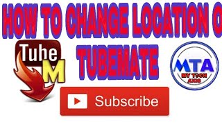 How to change location of tubemate  internal memory to sd card  hindi [upl. by Odille]