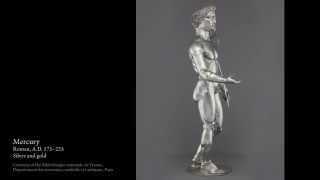 Roman Mercury Statue from the Berthouville Treasure 360° View [upl. by Neelehtak]