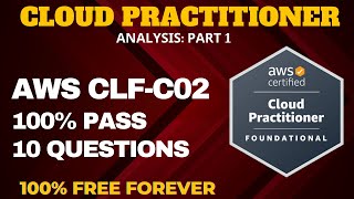 AWS Certified Cloud Practitioner Practice Questions  ANALYSIS Part1 CLFC02 [upl. by Ayardna]