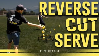 How to Hit a Reverse Cut Serve〡HTR [upl. by Lavro]