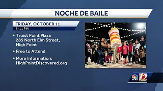 High Point celebrates Hispanic Heritage Month with Noche de Baile event [upl. by Nide181]