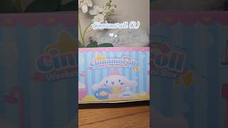 CinnamorollWeekend Plan Series 2 sanrioblindbox sanrio cinnamoroll [upl. by Latoniah]