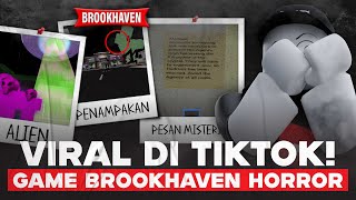 VIRAL BROOKHAVEN KATANYA GAME HORROR ALIEN INNVASION  PENAMPAKAN WAJAH Roblox Brookhaven [upl. by Charron]